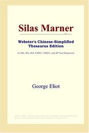 George Eliot: Silas Marner (Webster's Chinese-Simplified Thesaurus Edition) (2006, ICON Group International, Inc.)