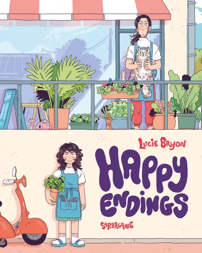 Lucie Bryon: Happy Endings (Paperback, French language, 2024, Sarbacane)